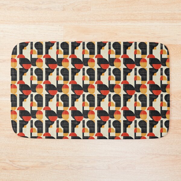 Item preview, Bold Contrast Geometric Grid designed and sold by MidArtForge.