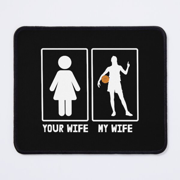 Item preview, Your Wife My Wife Basketball Lover | Funny Marriage designed and sold by JFFStore.