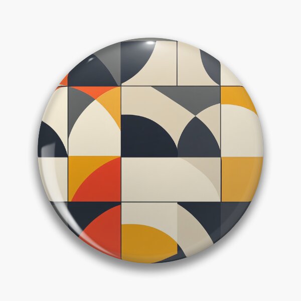 Item preview, Bold Contrast Geometric Grid designed and sold by MidArtForge.