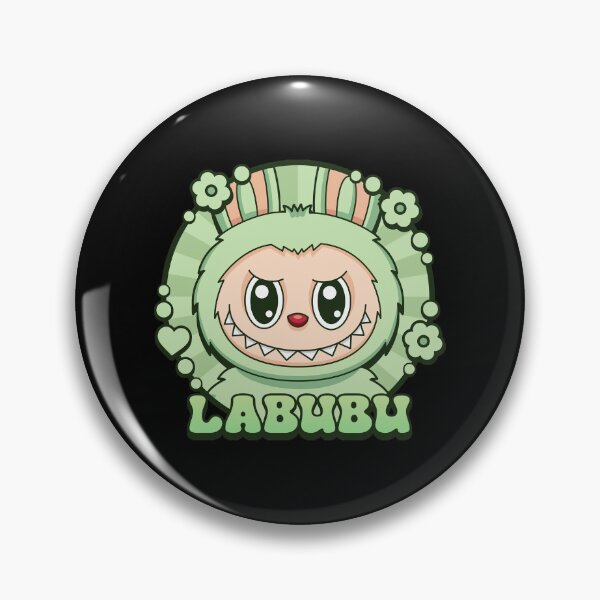 Item preview, Arte de fan del personaje de uva verde de Labubu designed and sold by richellespro.