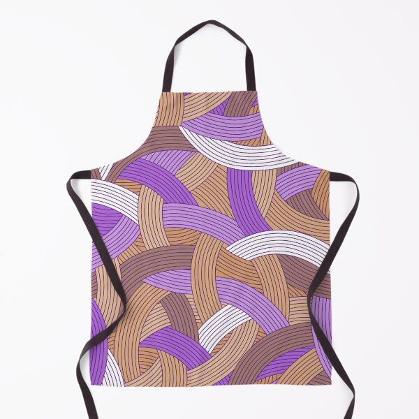 Item preview, Plot Twist-Bright Warm Beige Muted Violet designed and sold by Fabricatemyart.