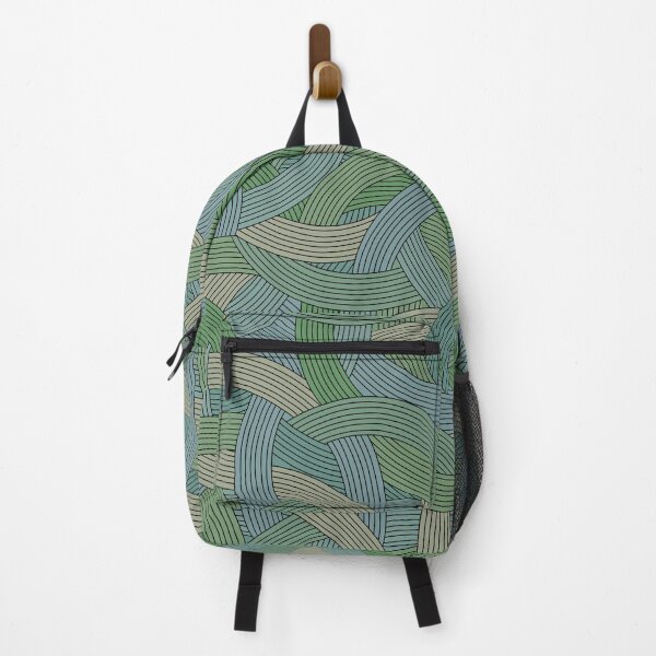 Item preview, Plot Twist-Dull Denim & Olive designed and sold by Fabricatemyart.