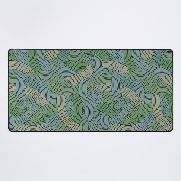 Item preview, Plot Twist-Dull Denim & Olive designed and sold by Fabricatemyart.