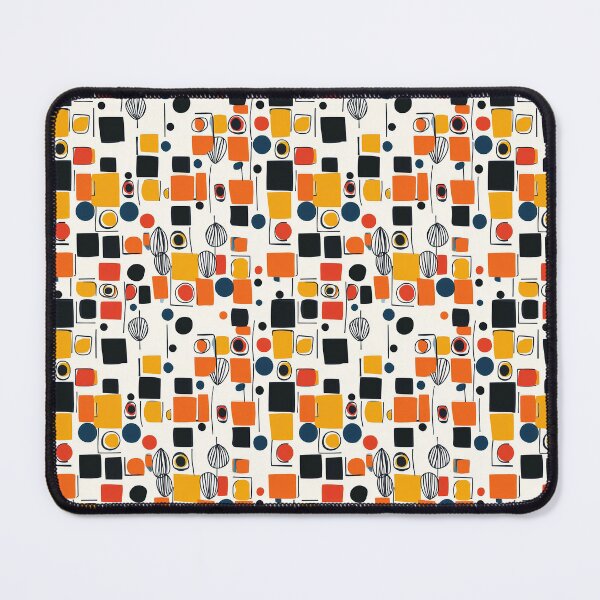 Item preview, Bold Contrast Geometric Grid designed and sold by MidArtForge.