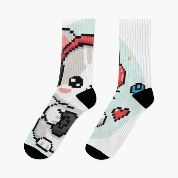 Item preview, Cute Gamer Cat Pixel Art – Retro Gaming Kitty Design for Stickers & T-Shirts designed and sold by jeamsarts.