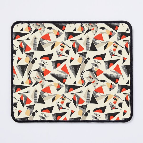 Item preview, Bold Contrast Geometric Grid designed and sold by MidArtForge.