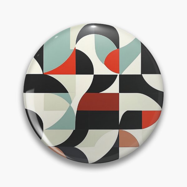 Item preview, Bold Contrast Geometric Grid designed and sold by MidArtForge.
