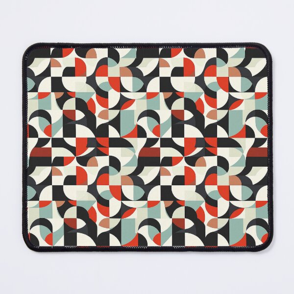 Item preview, Bold Contrast Geometric Grid designed and sold by MidArtForge.