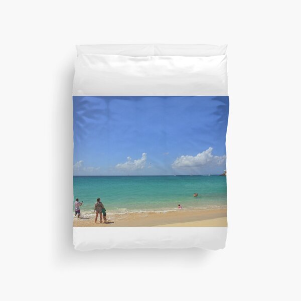Item preview, Watching For A Plane At Maho Beach designed and sold by LisaWootenPhoto.