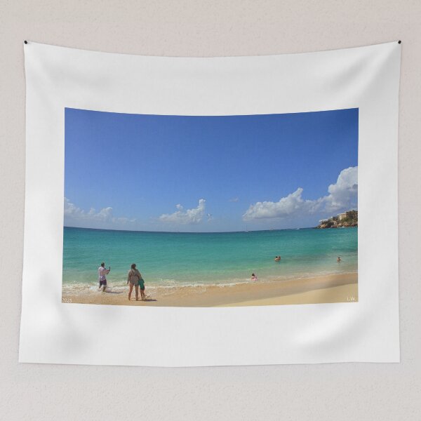 Item preview, Watching For A Plane At Maho Beach designed and sold by LisaWootenPhoto.