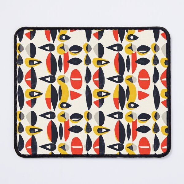 Item preview, Bold Contrast Geometric Grid designed and sold by MidArtForge.