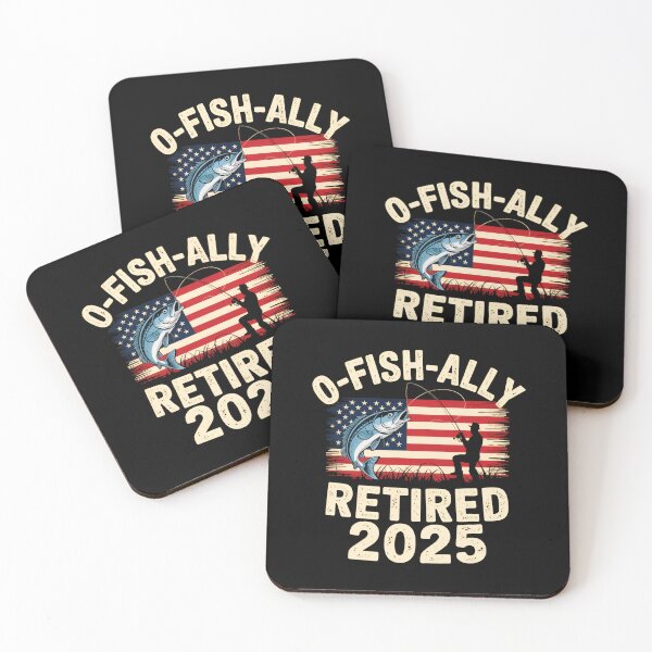 Item preview, Retirement 2025 Fisherman O-Fish-Ally Flag Usa Retired 2025  designed and sold by elmafuentesz.