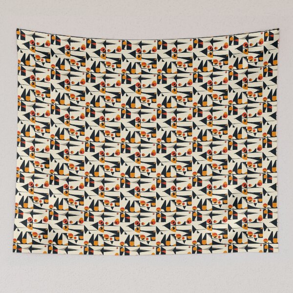 Item preview, Bold Contrast Geometric Grid designed and sold by MidArtForge.