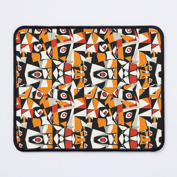 Item preview, Bold Contrast Geometric Grid designed and sold by MidArtForge.