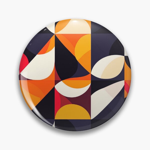 Item preview, Bold Contrast Geometric Grid designed and sold by MidArtForge.