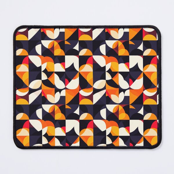 Item preview, Bold Contrast Geometric Grid designed and sold by MidArtForge.