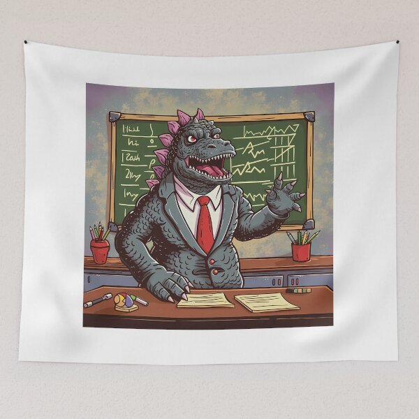 Item preview, Mathzilla: Crunching Numbers Like a Monster designed and sold by NatureStyle555.