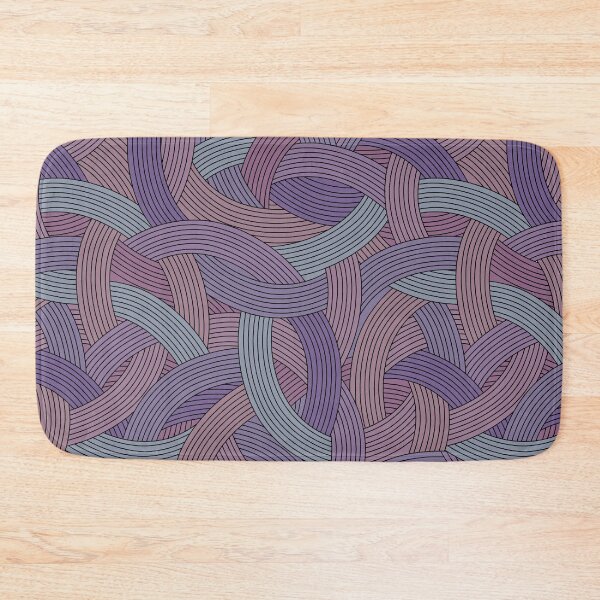 Item preview, Plot Twist-Dull Iris Muted Plum designed and sold by Fabricatemyart.
