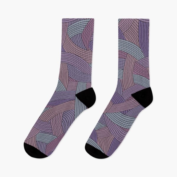 Item preview, Plot Twist-Dull Iris Muted Plum designed and sold by Fabricatemyart.