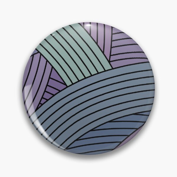 Item preview, Plot Twist-Dull Dusky Blue Gentle Purple designed and sold by Fabricatemyart.