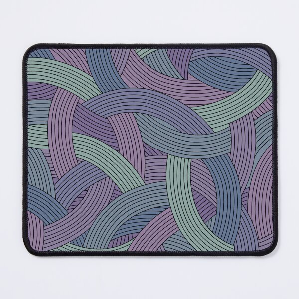 Item preview, Plot Twist-Dull Dusky Blue Gentle Purple designed and sold by Fabricatemyart.