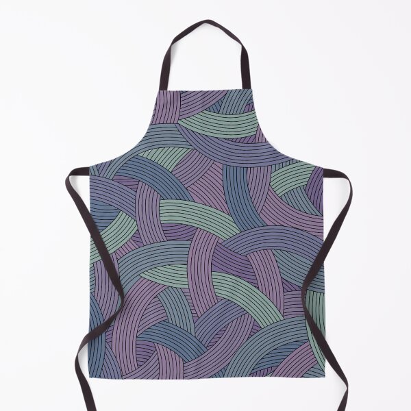 Item preview, Plot Twist-Dull Dusky Blue Gentle Purple designed and sold by Fabricatemyart.