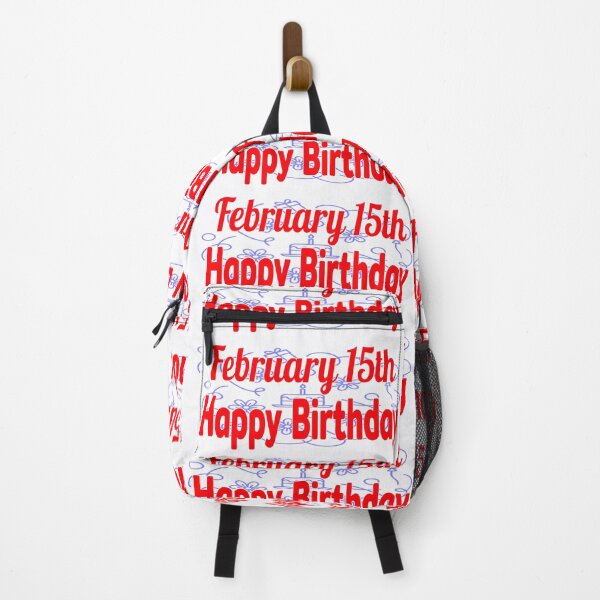 Item preview, February 15th, Gift Happy birthday designed and sold by Sujinthaiart.