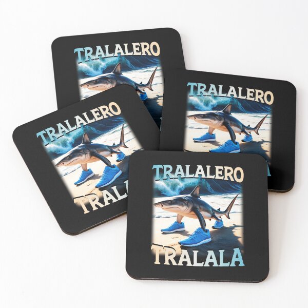 Item preview, Tralalero Tralala Italian Brainrot Meme  designed and sold by cugbandio.