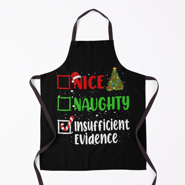 Item preview, Funny Christmas Checklist Nice Naughty Evidence designed and sold by khdmalakarak.