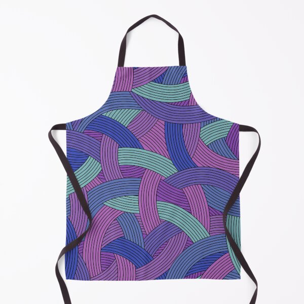 Item preview, Plot Twist-Dull Monochrome Indigo Muted Aqua designed and sold by Fabricatemyart.