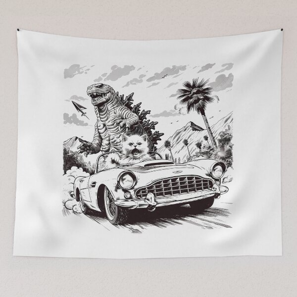 Item preview, Monster Car Chase designed and sold by NatureStyle555.