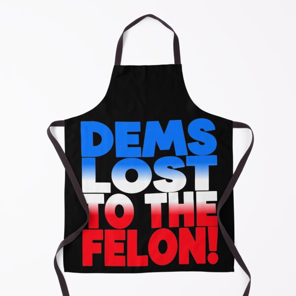 Item preview, DEMS LOST TO THE FELON! (B-W-R) ©2025 FELON WON – 7454 Train Co designed and sold by 7454TrainCo.