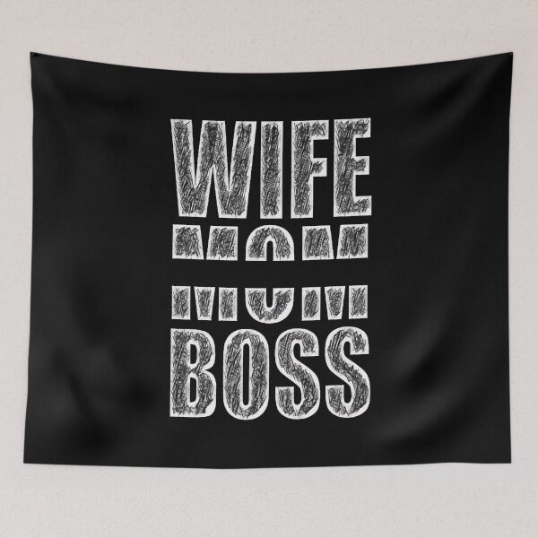 Item preview, Wife Mom Boss #1 designed and sold by creativerooney.