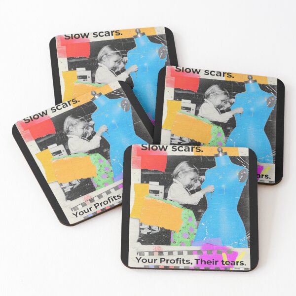 Item preview, Slow Scars: Fast Fashion and Child Labor designed and sold by Raw-Ink.