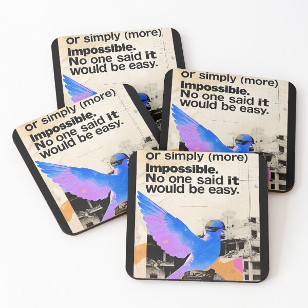 Item preview, Safer Peace: The Bulletproof Dove designed and sold by Raw-Ink.