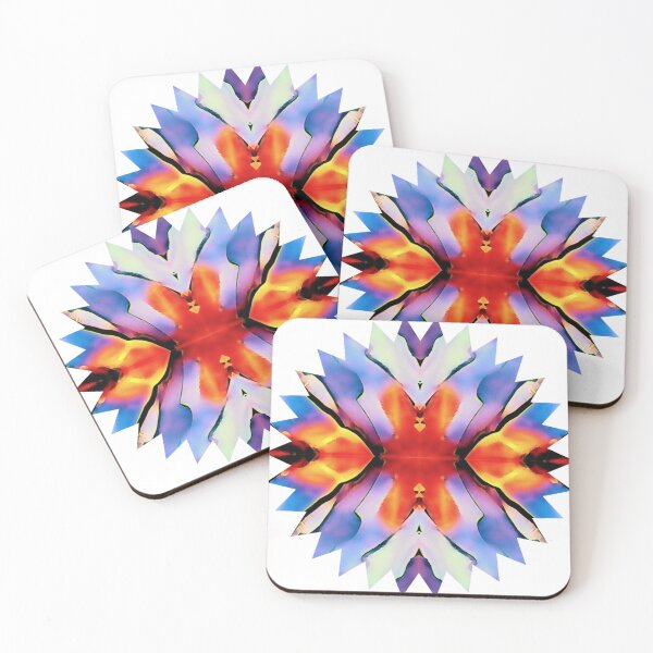 Item preview, Fireflower star experimental abstract designed and sold by endomentalArtistry.