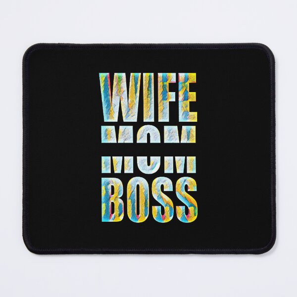 Item preview, Wife Mom Boss designed and sold by creativerooney.