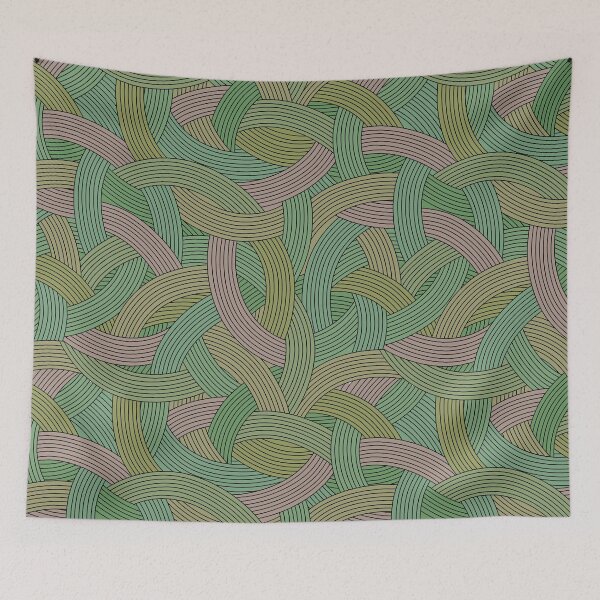 Item preview, Plot Twist-Dull Sage & Sand designed and sold by Fabricatemyart.