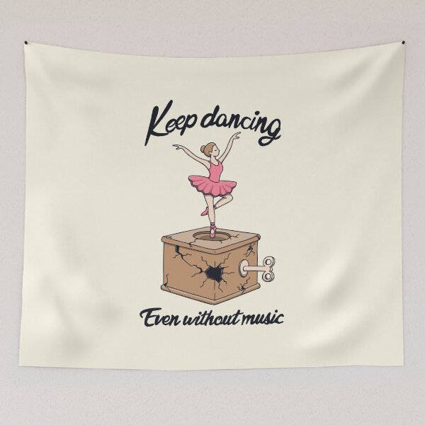 Item preview, Keep Dancing designed and sold by loobsart.