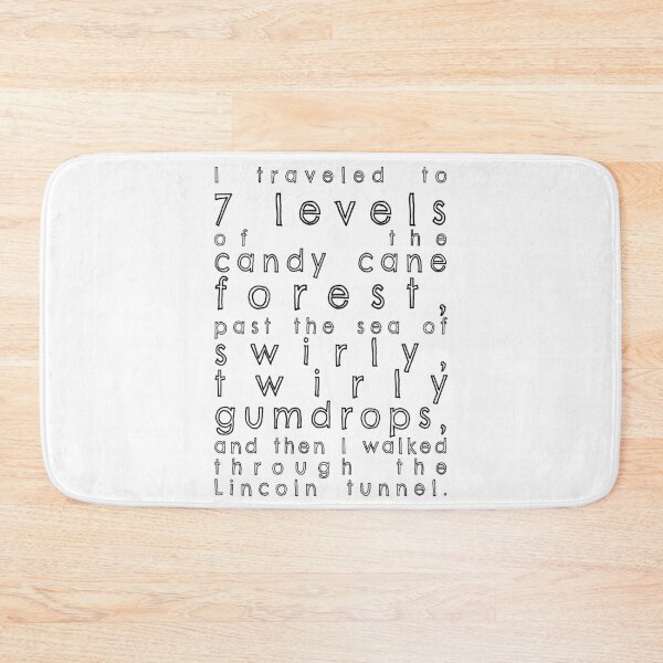 Item preview, Funny Twirly Swirly Gumdrops Elf Quote designed and sold by InGFocus.