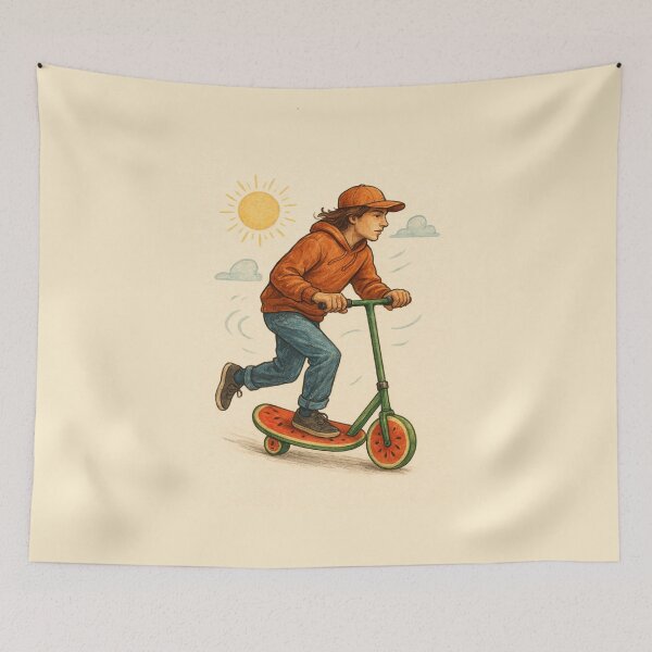 Item preview, Watermelon Skater designed and sold by DesignShopAD.