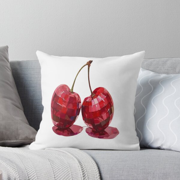 Item preview, Red glass cherry designed and sold by TheMerchConnections.