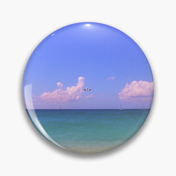 Item preview, In Coming Plane Over Maho Beach designed and sold by LisaWootenPhoto.