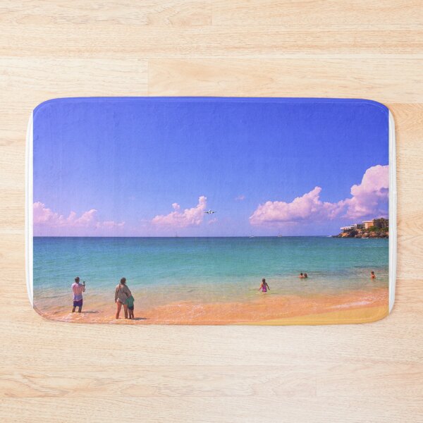 Item preview, In Coming Plane Over Maho Beach designed and sold by LisaWootenPhoto.