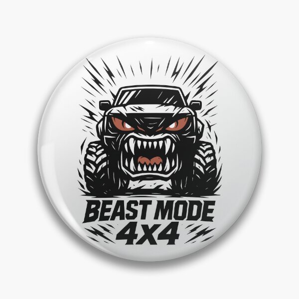 Item preview, Beast Mode 4x4 Monster Truck designed and sold by SnappyPNG.