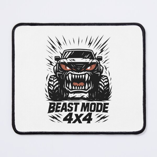 Item preview, Beast Mode 4x4 Monster Truck designed and sold by SnappyPNG.