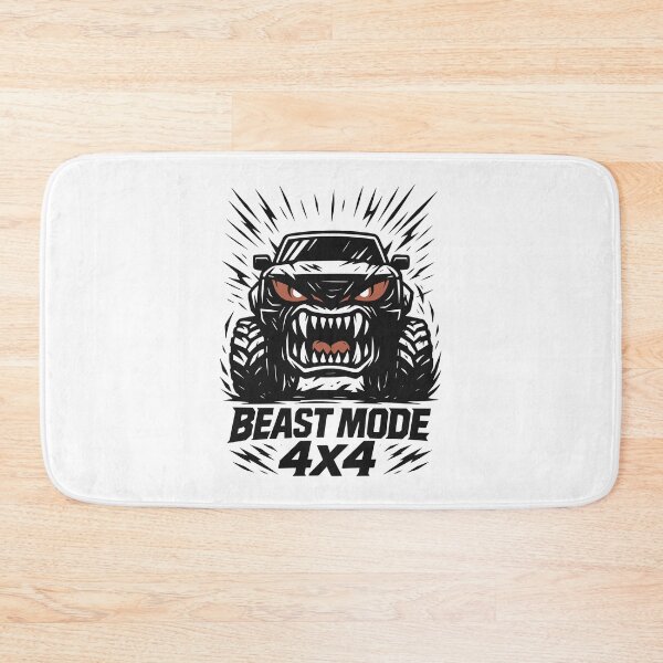Item preview, Beast Mode 4x4 Monster Truck designed and sold by SnappyPNG.