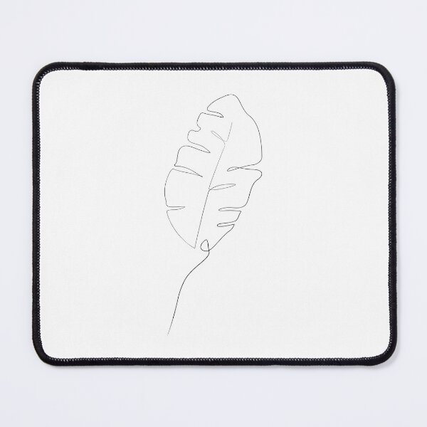 Item preview, Palm Leaf Line Art – Minimalist One-Line Drawing Illustration | Tropical Leaf Artwork designed and sold by PAPERGEI Studio.
