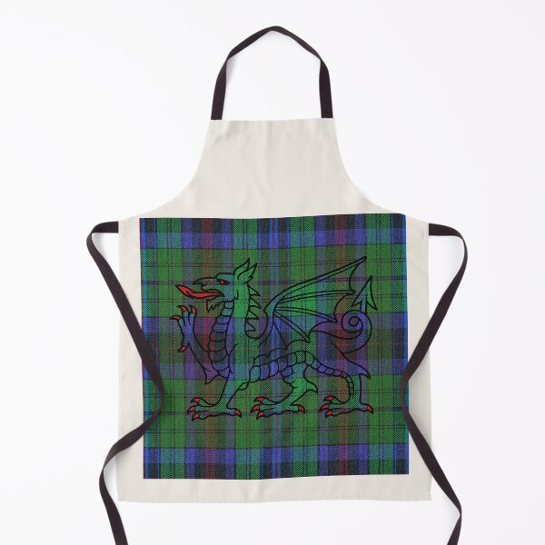 Item preview, Philips Welsh Tartan – The Noble Spirit of Cymru & y Ddraig Goch - the red dragon v2 designed and sold by WheelieGdArt.
