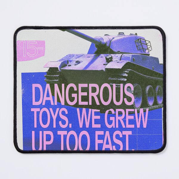 Item preview, Dangerous Toys: The Tank Towed by a Bicycle designed and sold by Raw-Ink.